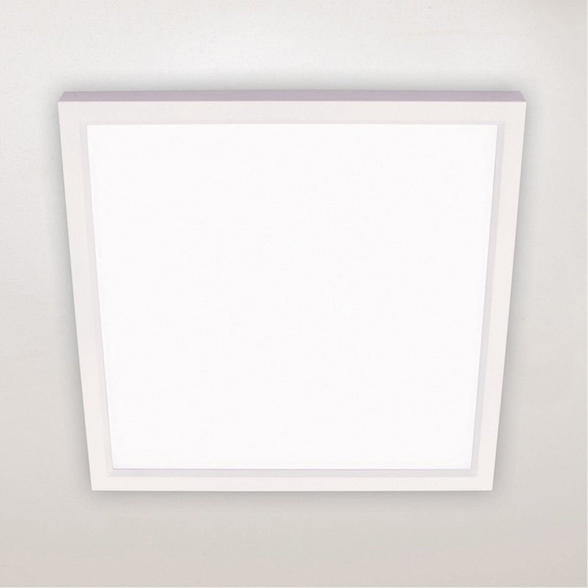 Edge Square LED 9 inch White Flush Mount Ceiling Light